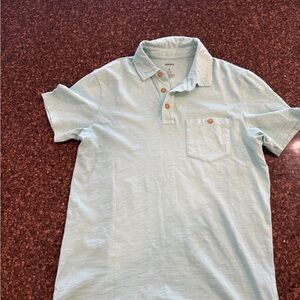 Mint Green Men's Short-Sleeve Polo Shirt